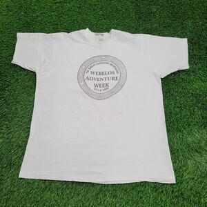 Vintage 1995 Webelos Adventure Week Shirt XL 24x30 SFSR